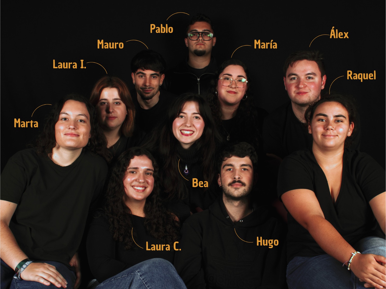 Departamento de produción NOMBRES